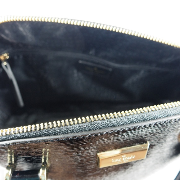 Kate Spade Handbag Satchel Carli Bixby Place Black - Picture 7 of 8